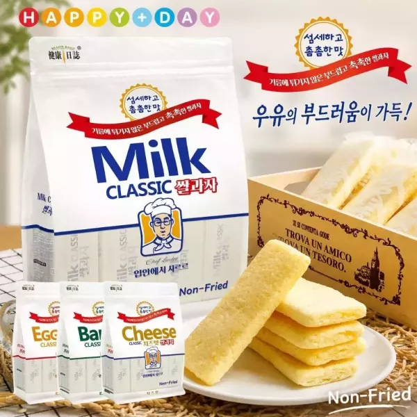 健康日誌 韓式米餅240g 