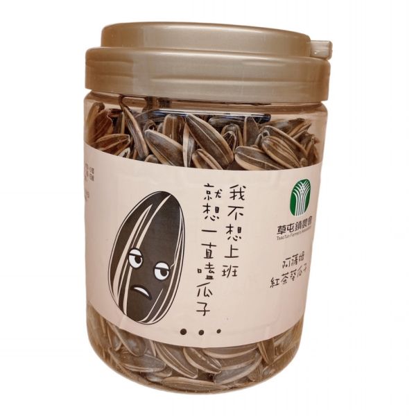 草屯農會 厭世紅茶瓜子410g 