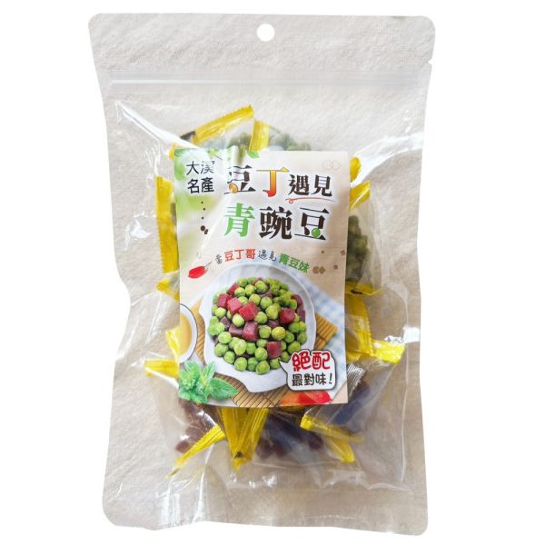 大溪名產-蒜味青豆&小豆丁160g 