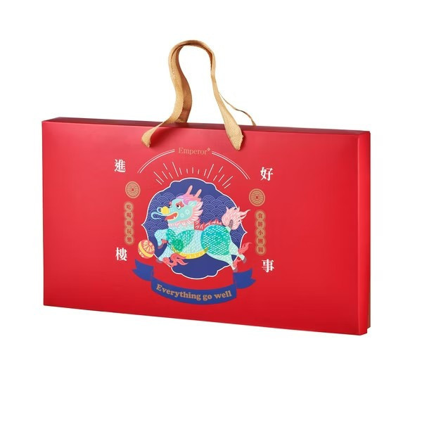 皇樓  喫餅 小團圓長方提盒 