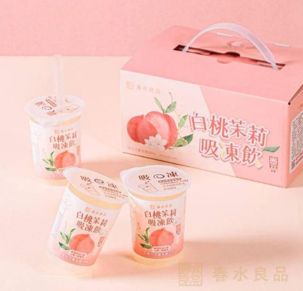 春水良品 白桃茉莉吸凍飲 