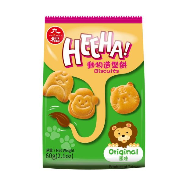 九福 動物造型餅60g 