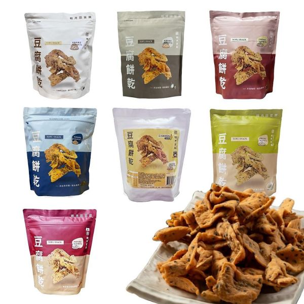 明月 豆腐餅乾150g 