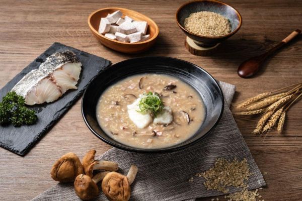 芋香石斑糙米鹹粥(冷凍調理包) 