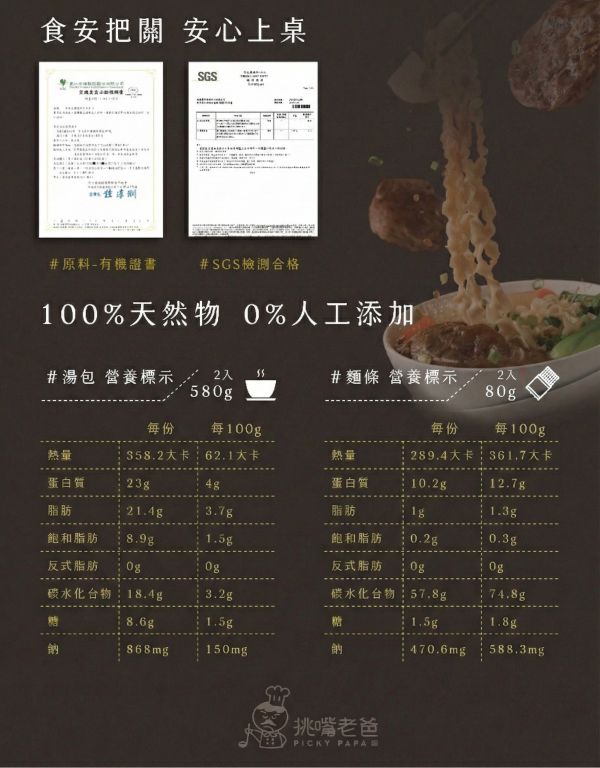 馥桂紅燒牛肉麵(冷凍調理包2入/組) 