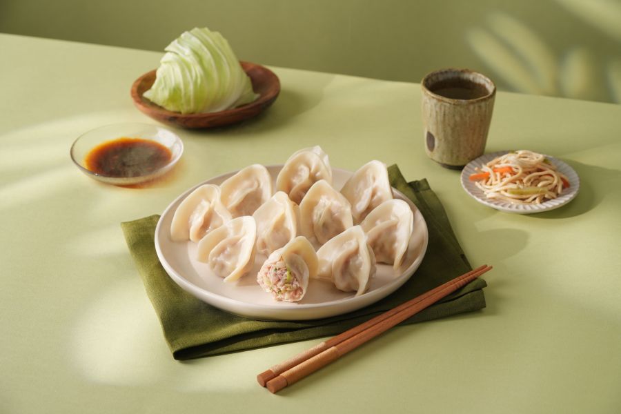 高麗菜豬肉水餃(每袋50顆家庭號) 