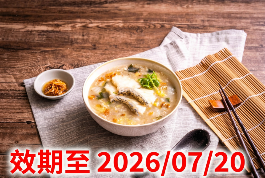 古早味石斑糙米粥(冷凍調理包) 
