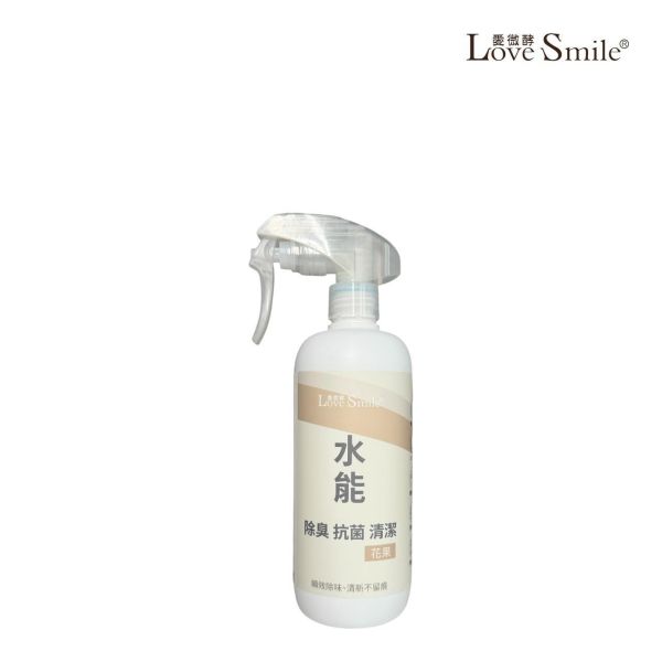 水能除臭抗菌噴霧400ml (花果) 除臭抗菌噴霧, 抗菌噴霧, 除臭噴霧, 去異味噴霧, 鞋櫃除臭, 廁所除臭噴霧, 室內除臭, 空氣清新噴霧, 抑菌99%, 去汗臭, 去霉味