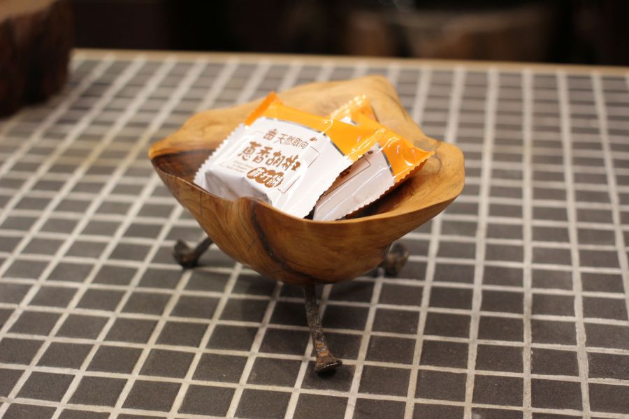 黃檜樹瘤 枕木釘腳 點心碗 三峽日月坊出品 