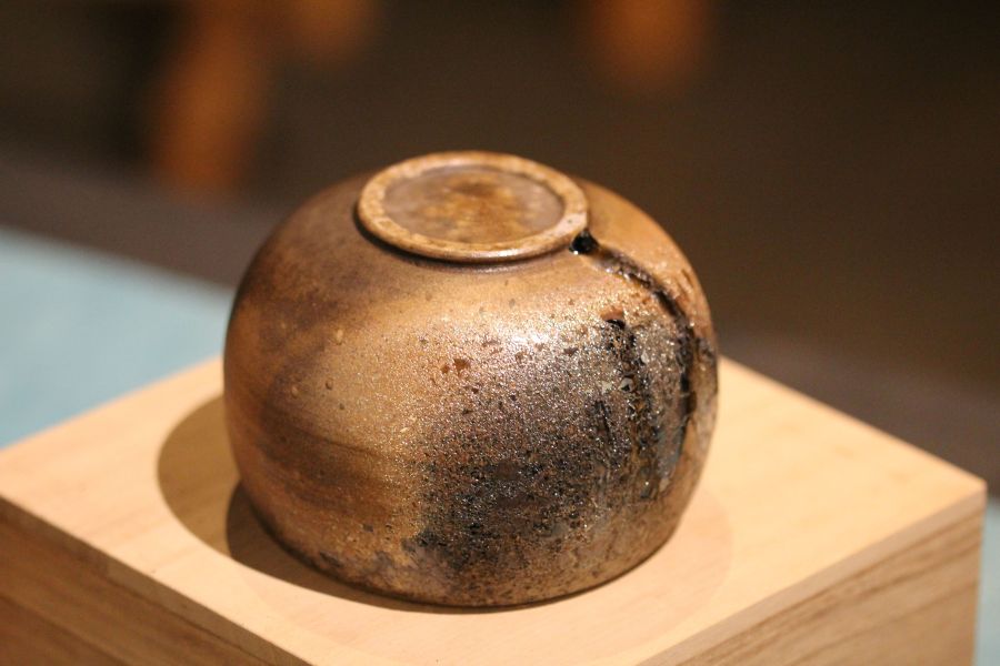 自然釉 柴燒茶碗-張膺康老師 