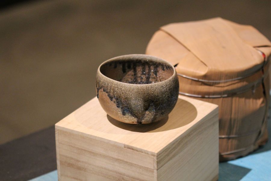 自然釉 柴燒茶碗-張膺康老師 