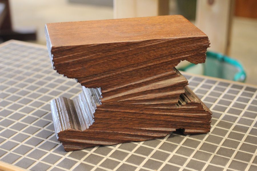 硬木 鏈鋸刀法 造型木藝 擺飾 三峽日月坊出品 