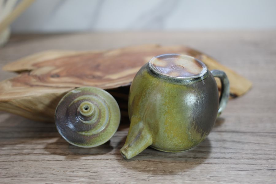 原礦土 柴燒茶壺-葉敏祥老師 