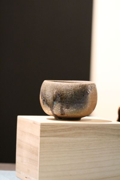 自然釉 柴燒茶碗-張膺康老師 