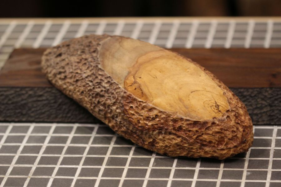 樟木 雕刻臥香座 點心盤 三峽日月坊出品 