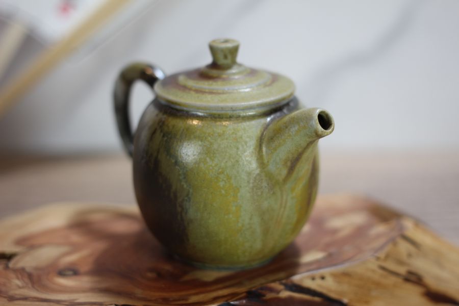 原礦土 柴燒茶壺-葉敏祥老師 