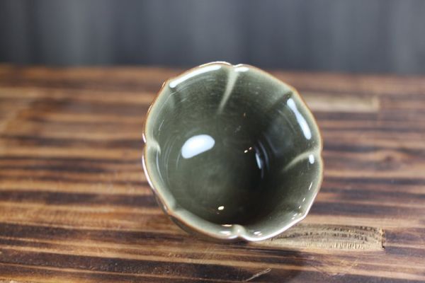 深色哥窯 冰裂紋 幸福茶杯 鶯歌葉敏祥作品 80ml 