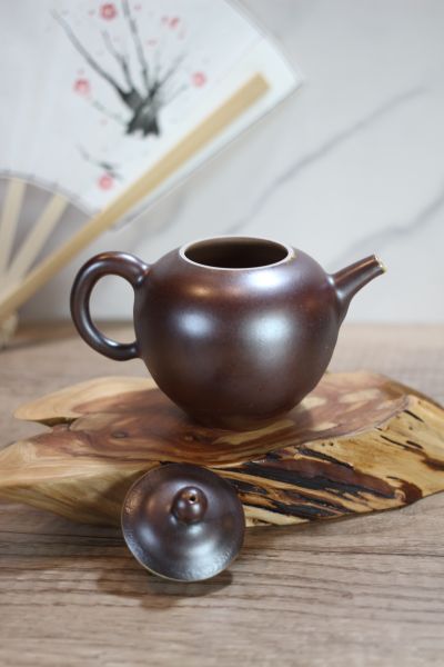 天然落灰 柴燒茶壺-葉敏祥老師 