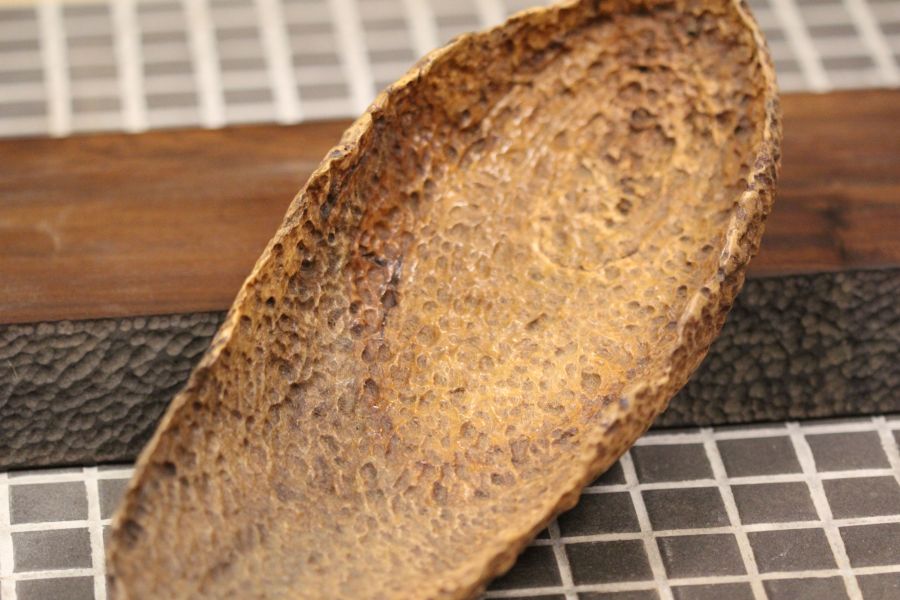 樟木 雕刻臥香座 點心盤 三峽日月坊出品 