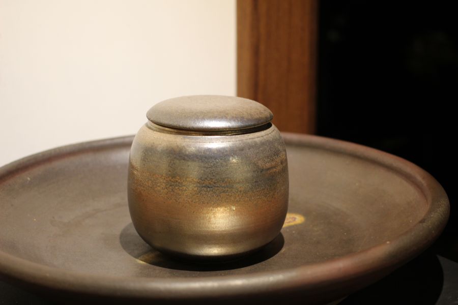 自然釉 柴燒茶倉-張膺康老師 