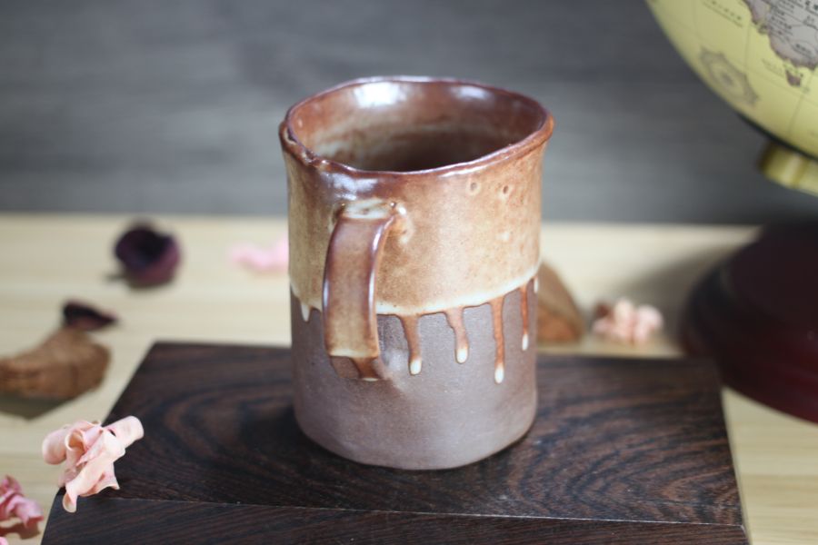 280ml 手拉坯馬克杯 咖啡杯 慢火雅風許庭嘉生活陶 