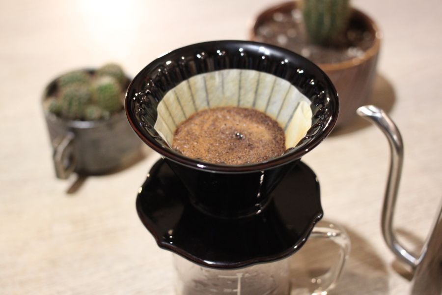 鵲黑 50度角濾杯 自然釉咖啡濾杯 鶯歌燒 