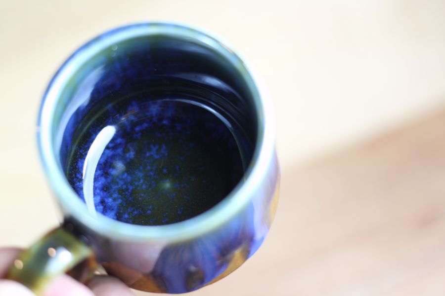 天目釉 流釉咖啡杯 自然釉小緣杯 鶯歌製 80ml 