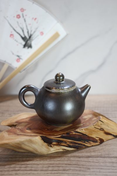 天然落灰 柴燒茶壺-葉敏祥老師 