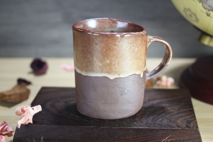 280ml 手拉坯馬克杯 咖啡杯 慢火雅風許庭嘉生活陶 