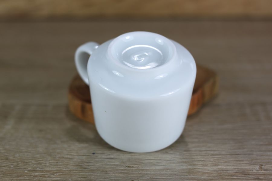 純白 單色 咖啡杯 自然釉小緣杯 台灣製 80ml 
