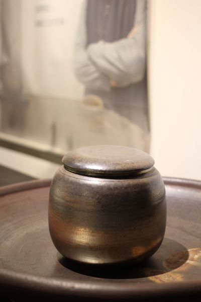 自然釉 柴燒茶倉-張膺康老師 