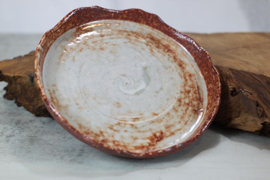 手拉絞胎陶 餐盤 壺承 乾泡台 慢火雅風聯名手作 