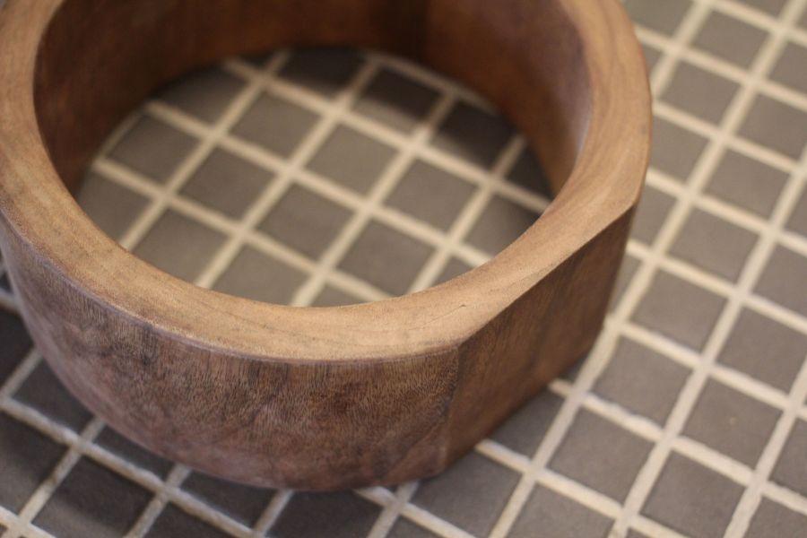 樟木 圓形簍空立飾 三峽日月坊出品 