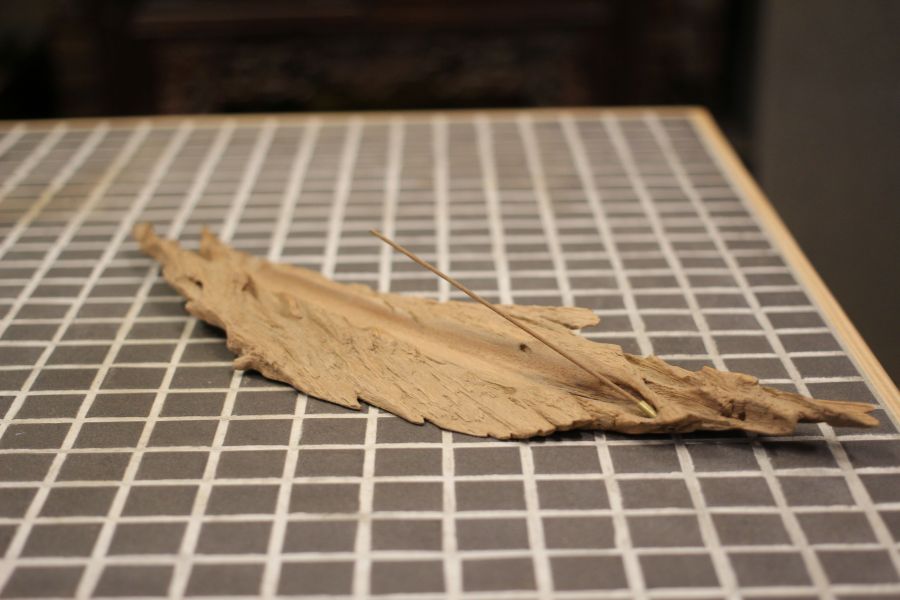 樟木 隨形臥香座 木藝擺飾 三峽日月坊出品 