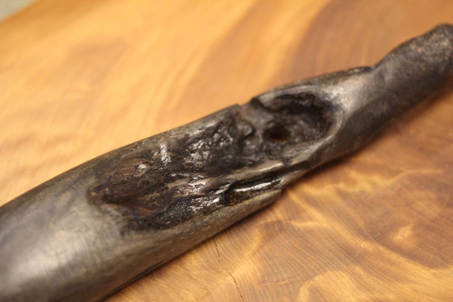 烏木 奇木茶則 手工茶荷 三峽日月坊出品 