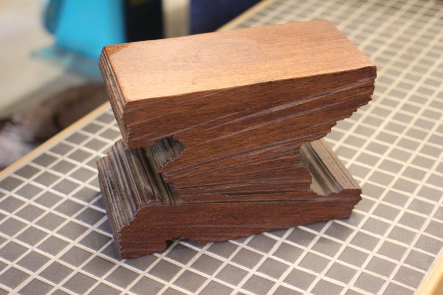 硬木 鏈鋸刀法 造型木藝 擺飾 三峽日月坊出品 