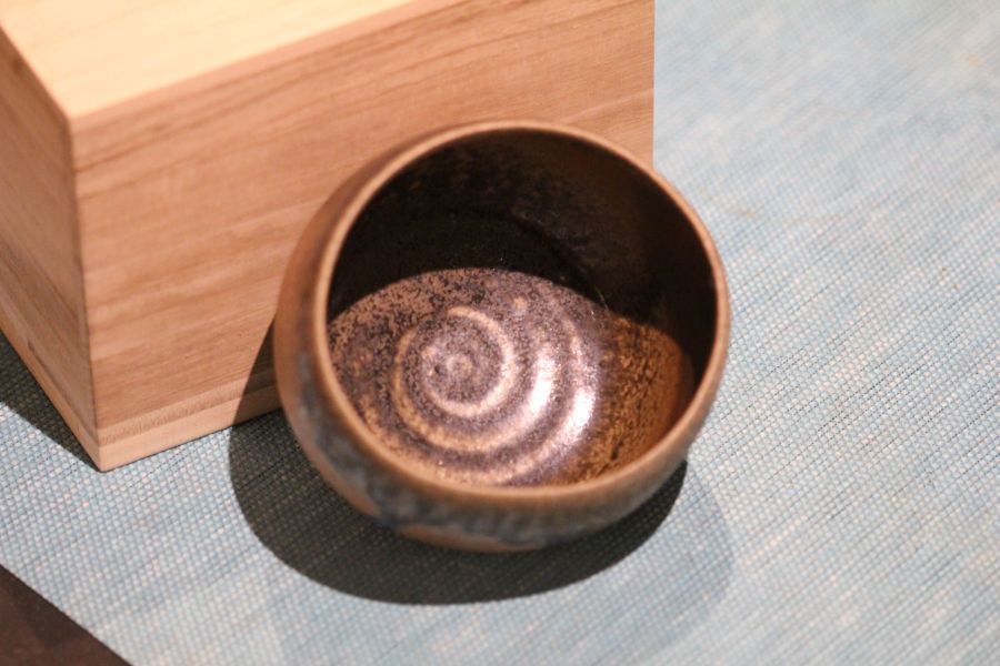 自然釉 柴燒茶碗-張膺康老師 