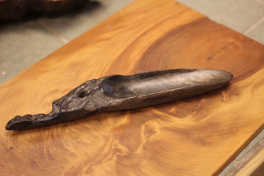 烏木 奇木茶則 手工茶荷 三峽日月坊出品 