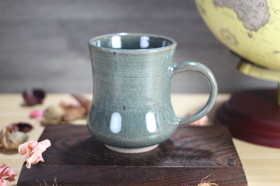 300ml 手拉坯馬克杯 咖啡杯 慢火雅風許庭嘉生活陶 