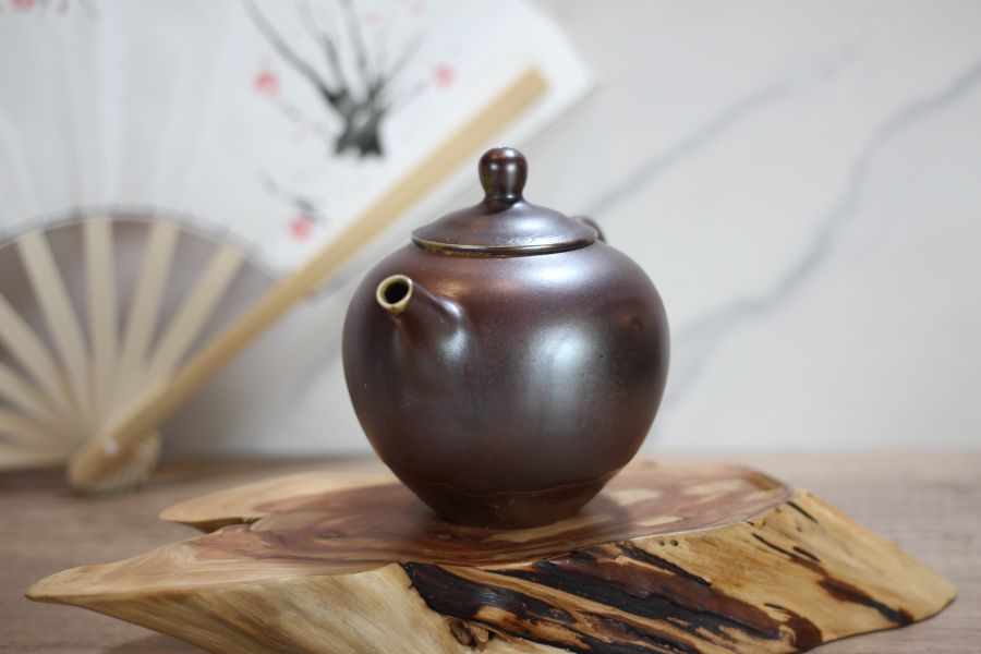 天然落灰 柴燒茶壺-葉敏祥老師 