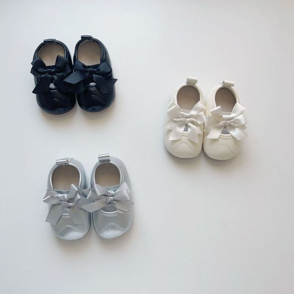 預購秋款女寶可愛蝴蝶結學步鞋 