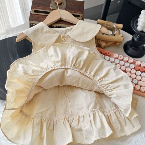 預購夏款女童荷葉邊公主洋裝 