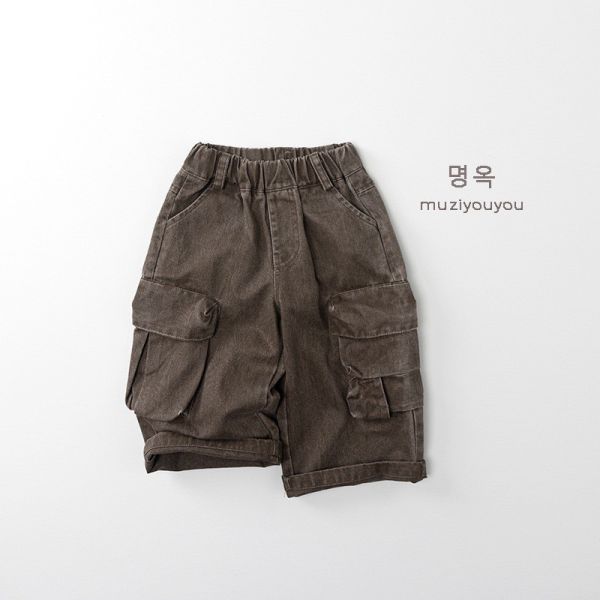 預購秋款男童工裝百搭長褲尺寸80-130 