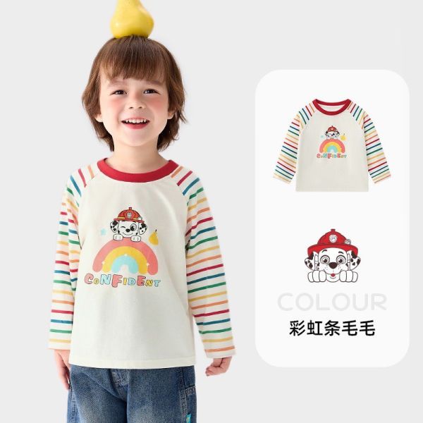 預購秋款男女童汪汪隊上衣尺寸105-140 