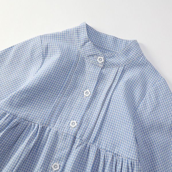 預購秋款女童法式蕾絲花邊公主連衣裙 尺寸90-140 