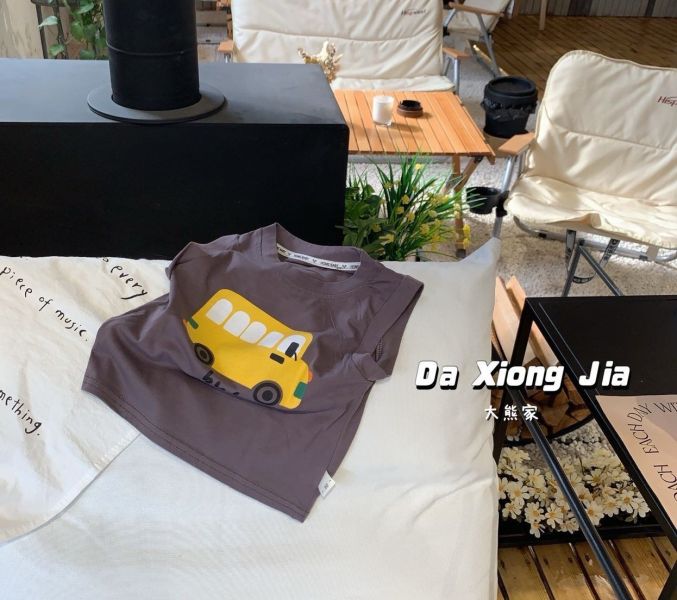 現貨男童灰色車車背心 版型小一碼 