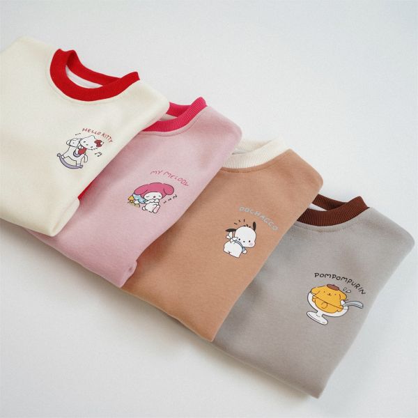 預購秋款男女童可可愛愛上衣尺寸80-130 