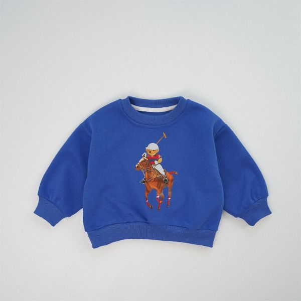 現貨秋款男童美式熊熊上衣 尺寸90-130附實拍 