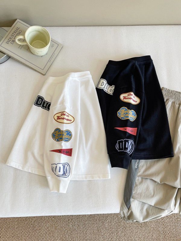 預購秋款男童帥氣潮酷上衣尺寸90-150 