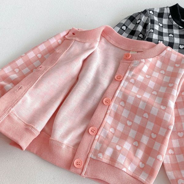 現貨女童愛心小香風公主套裝尺碼80-130 